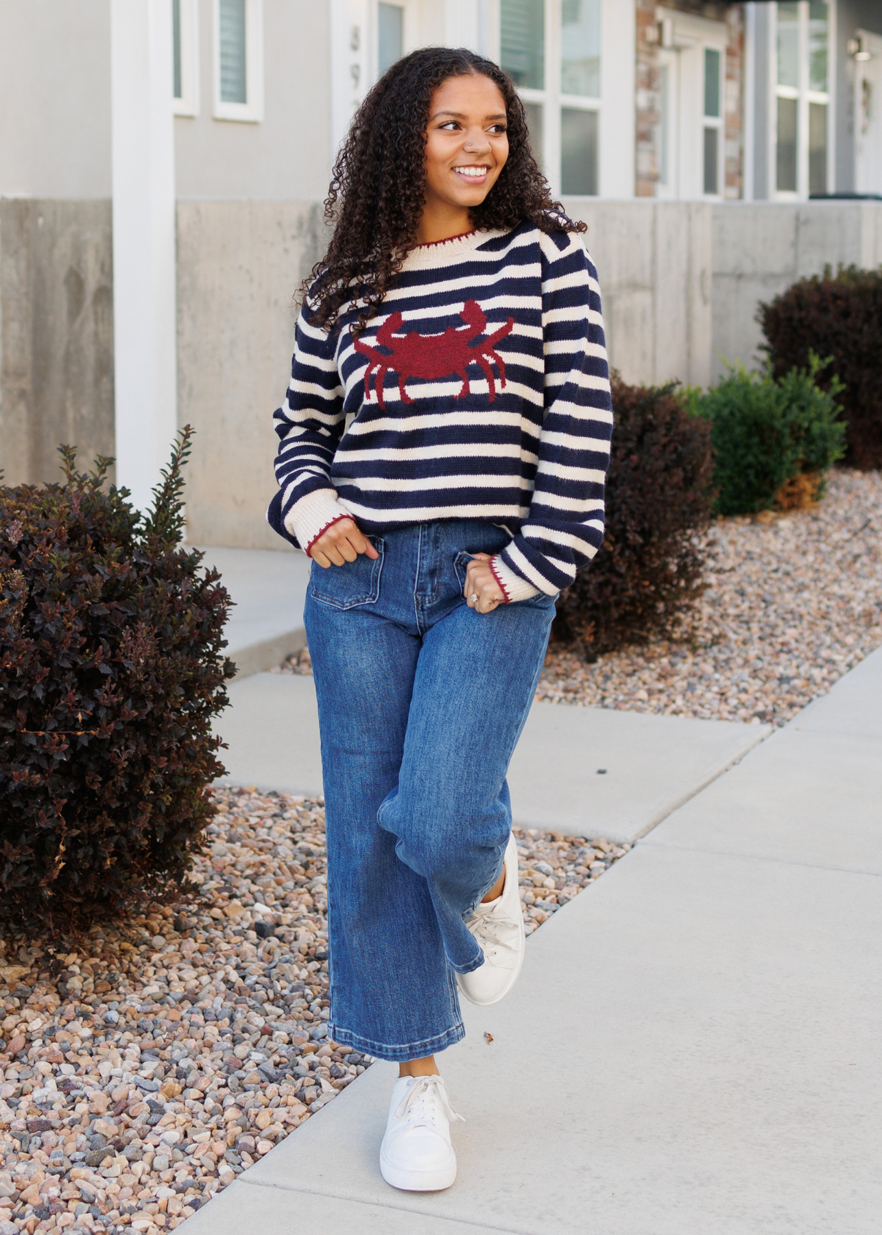 Millie Striped Pattern Sweater