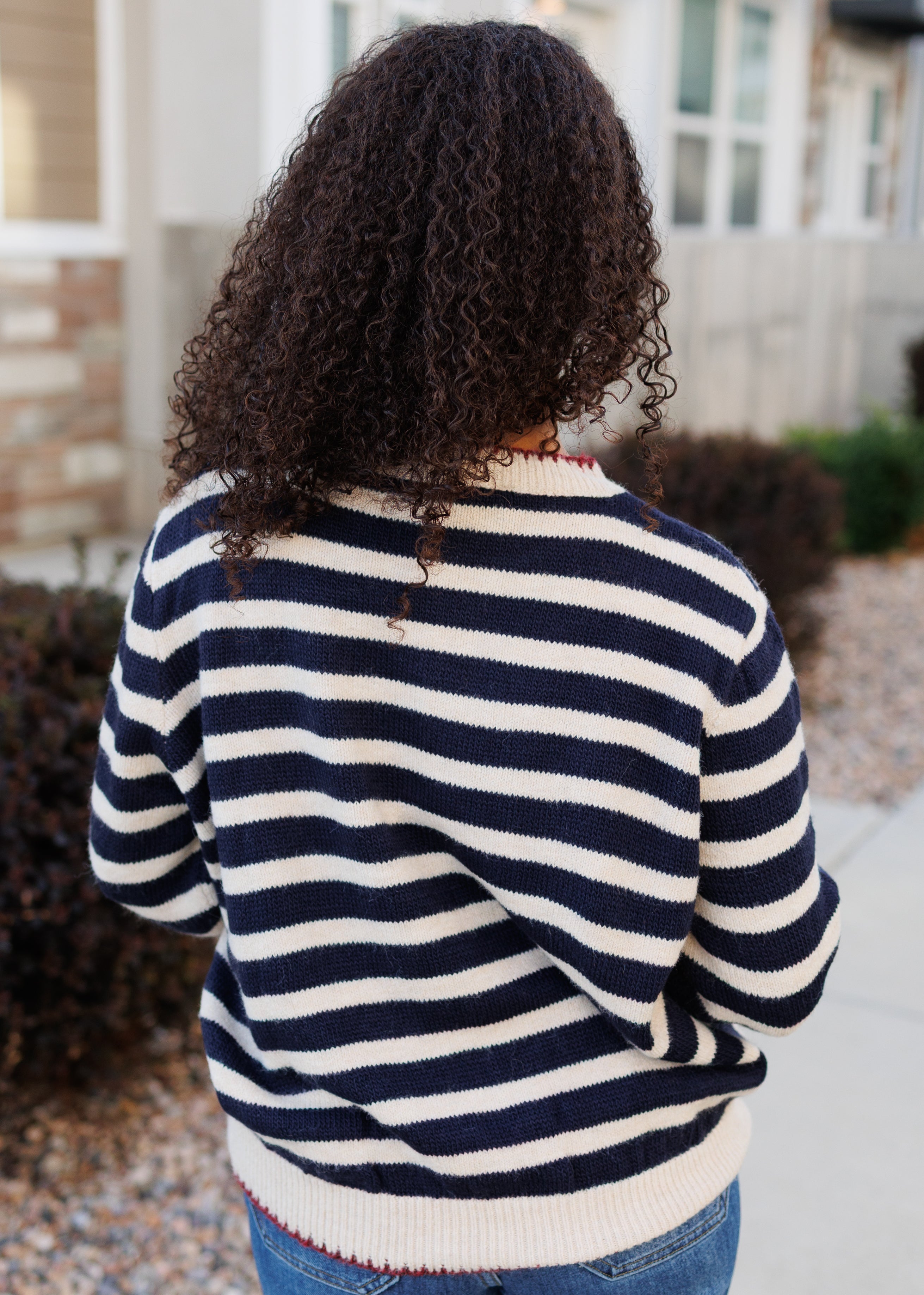 Millie Striped Pattern Sweater
