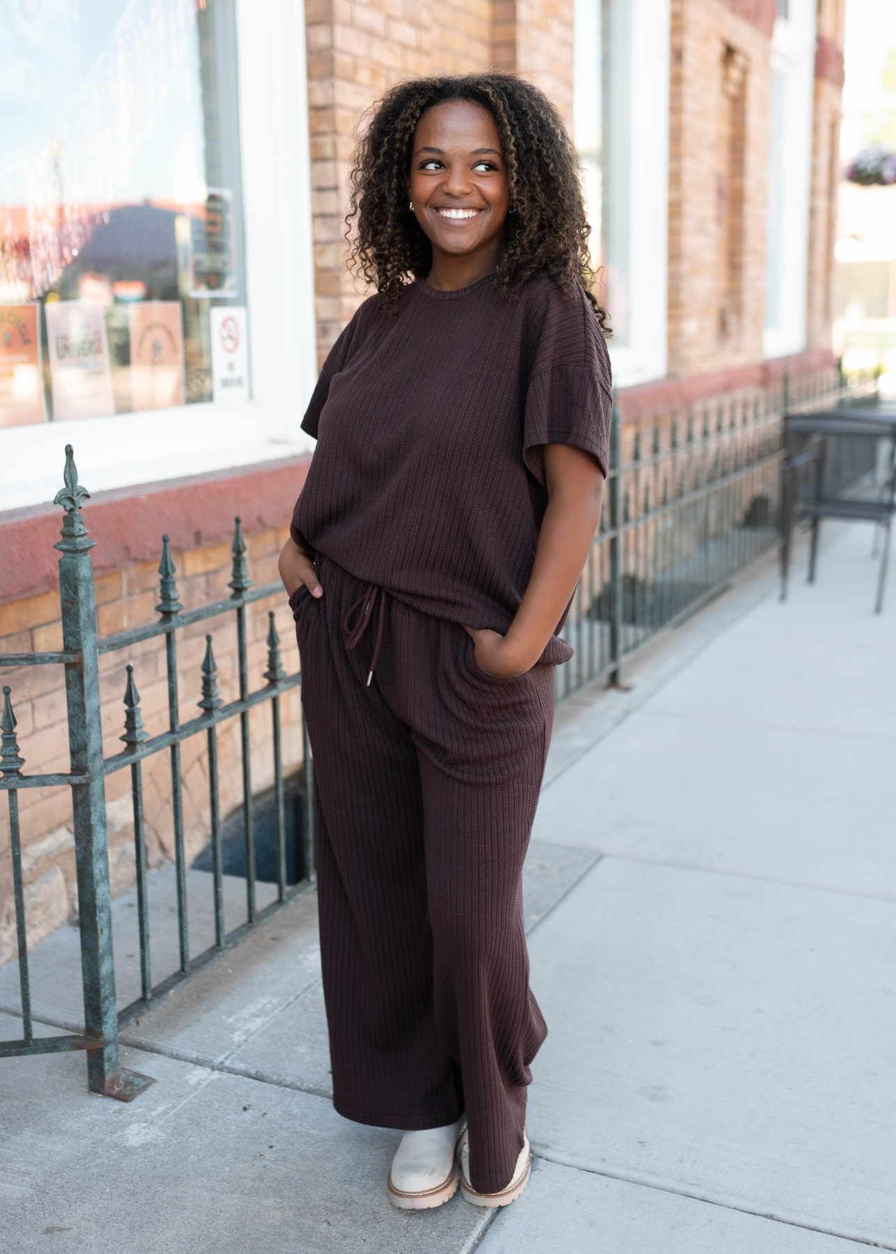 Oaklyn Dark Brown Bottoms