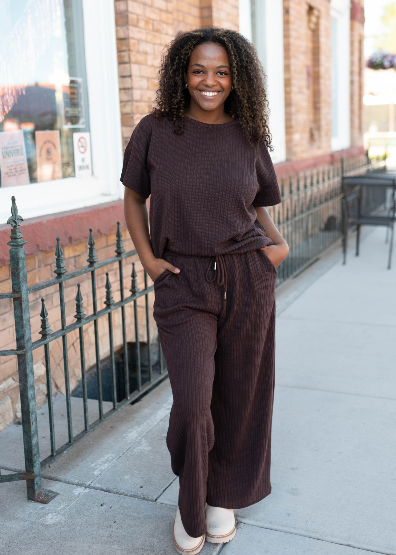 Oaklyn Dark Brown Bottoms