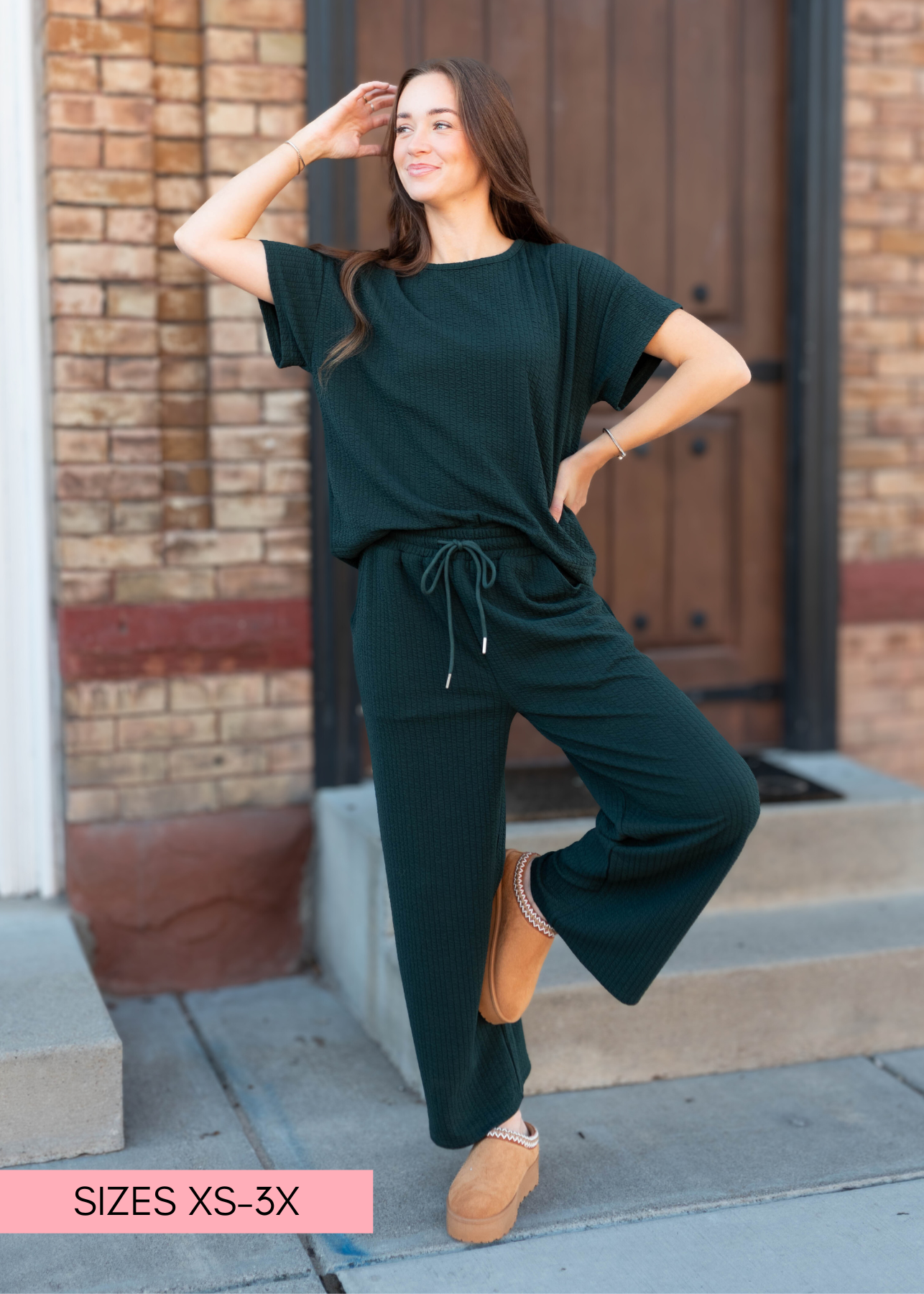 Oaklyn Forest Green Bottoms