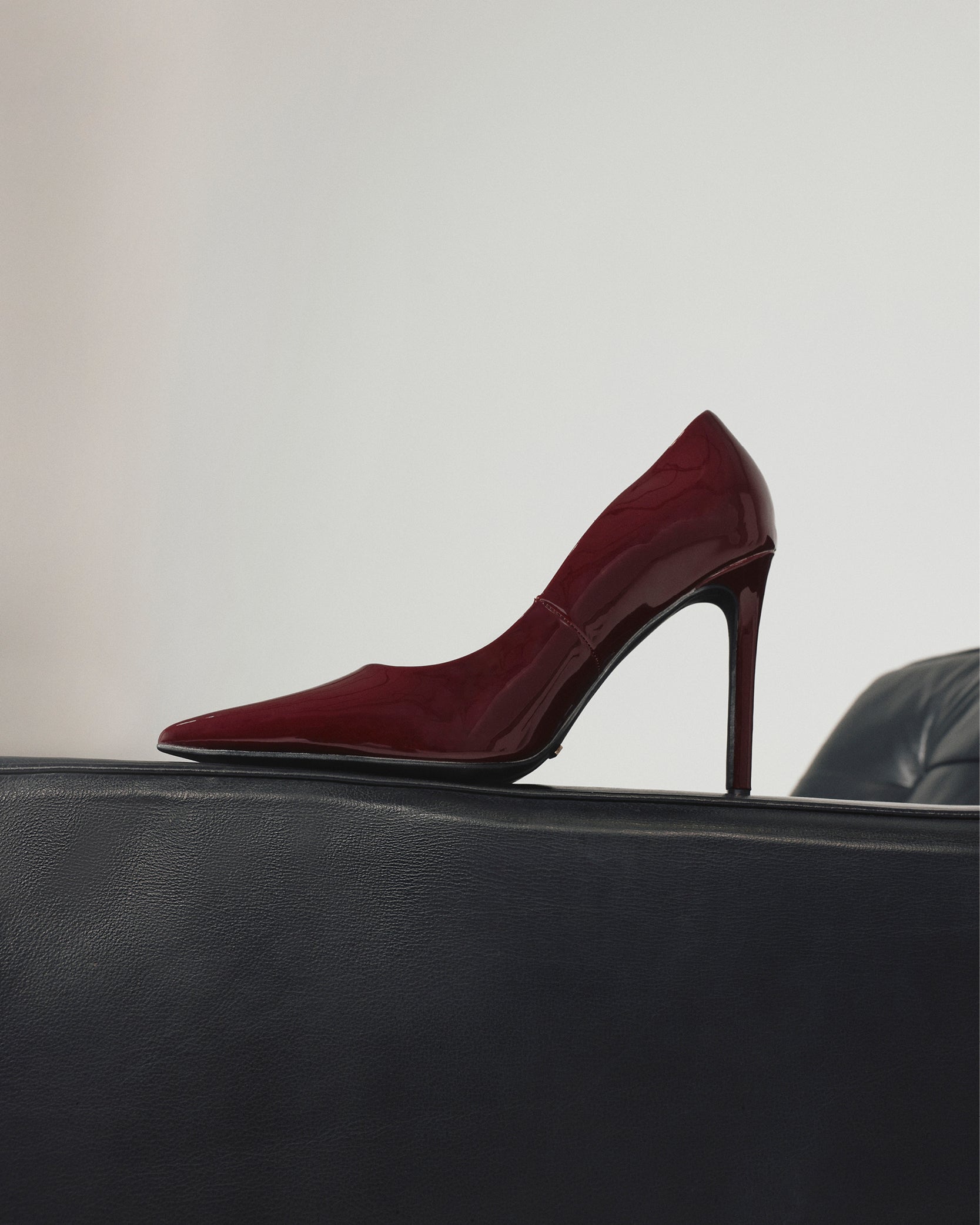 EMERIC - DARK CHERRY PATENT