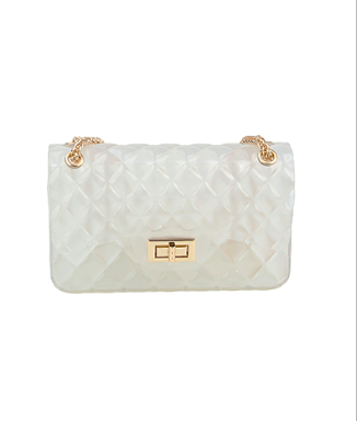 Classic Jelly Bag (Clear/Gold)