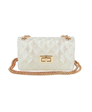 Golden Jelly Bag (Clear/Gold)