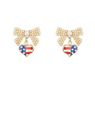 Luxe Patriotic Earrings (Multi)