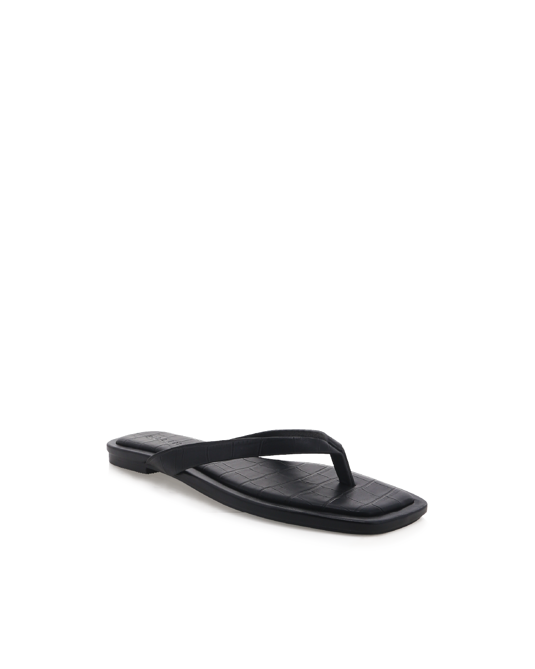 WINFREY - MATTE BLACK CROC