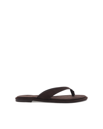 ZENOBIA - DARK CACAO SUEDE