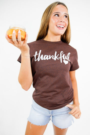 Thankful Heart Graphic Tee *Final Sale*