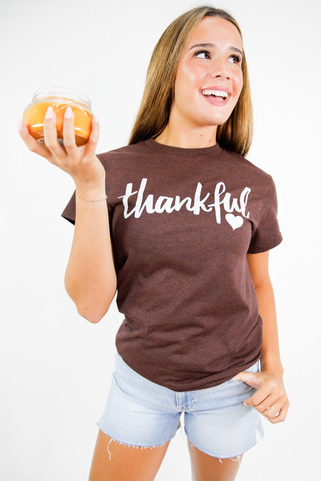 Thankful Heart Graphic Tee *Final Sale*