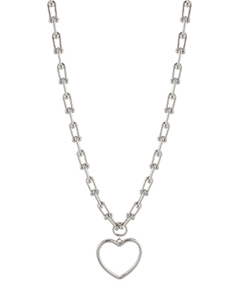 Heart Charm Chain Necklace