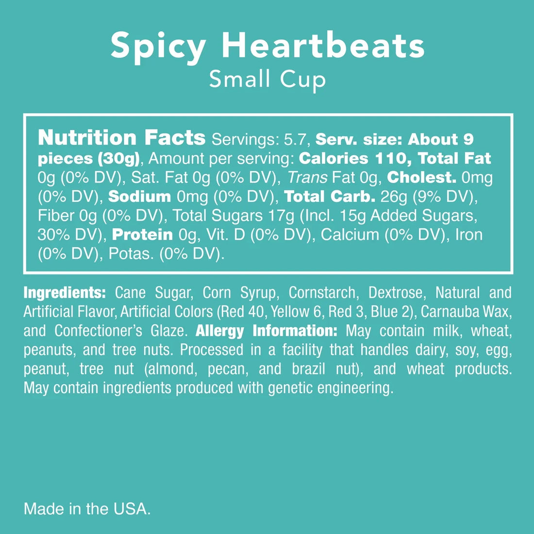 Spicy Heartbeats - Candy Club *Final Sale*