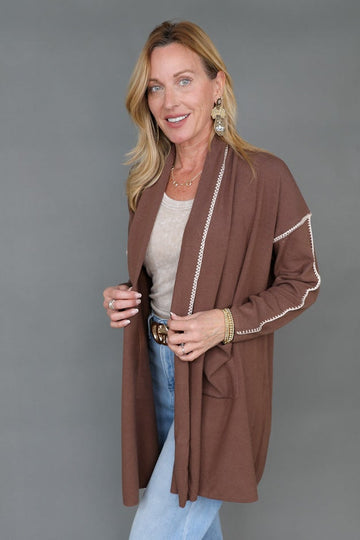 Everyday Ease Whipstitch Cardigan *Final Sale*