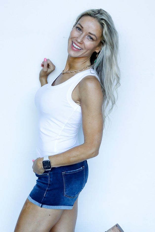 Feel The Vibe Ribbed Tank (Multiple Colors)