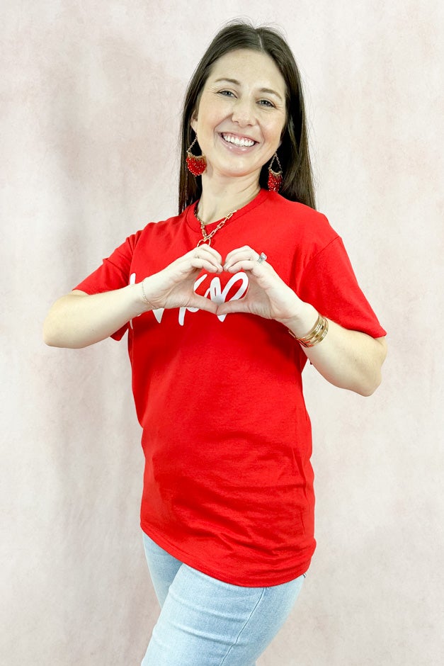 XOXO Valentine Graphic Tee (Multiple Colors) *Final Sale*