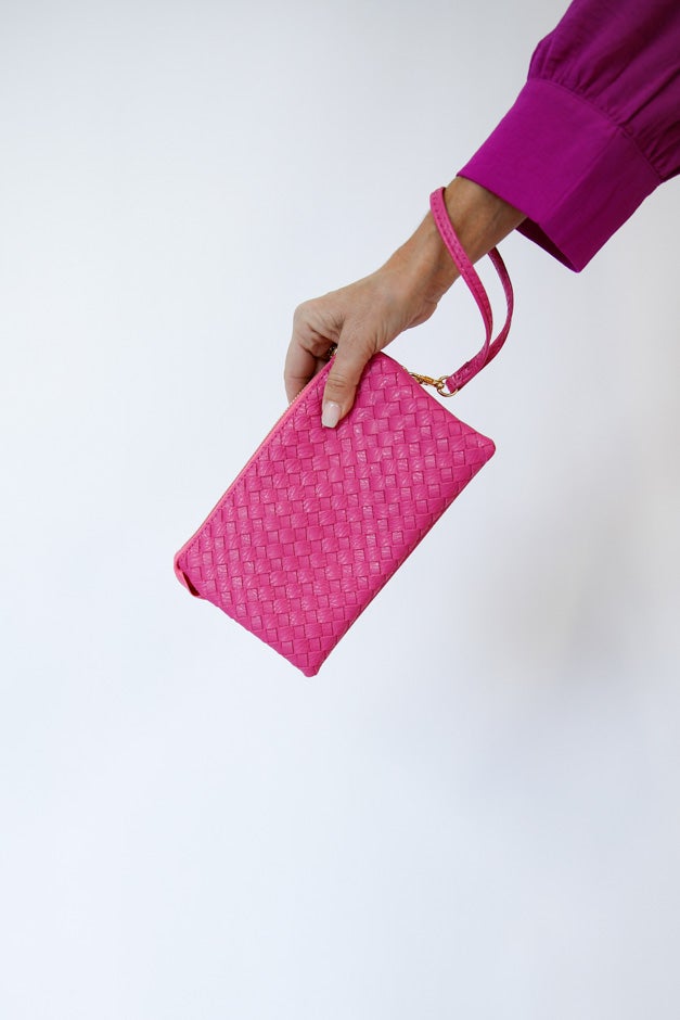 Santorini Luxe Woven Crossbody