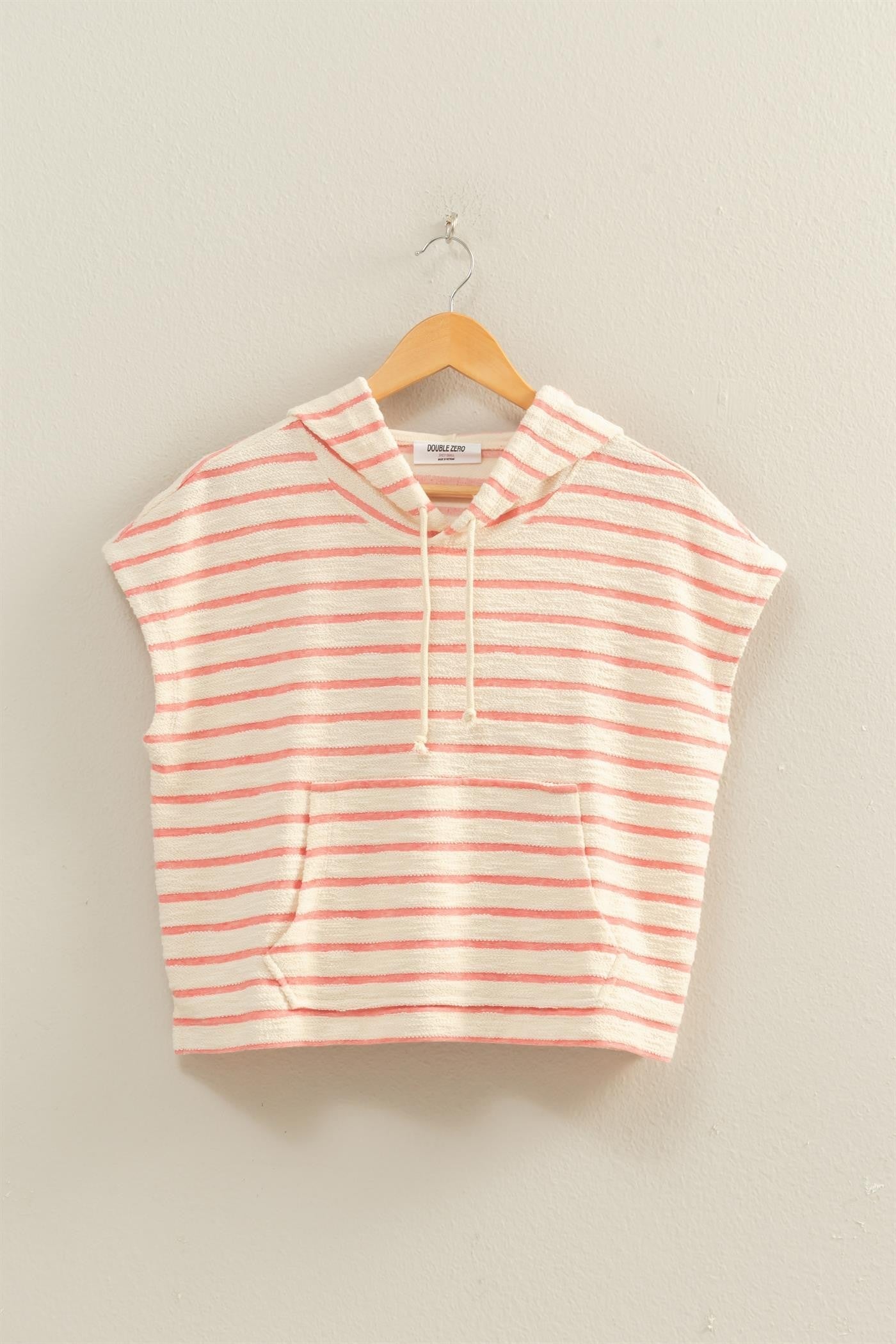Coast Stripe Hoodie Top