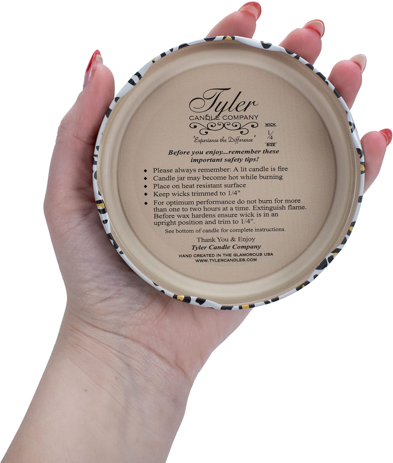 Fleur De Lis 22 oz 2-Wick Tyler Candle