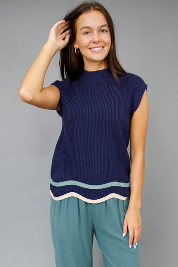 Harvest Wave Knit Top *Final Sale*