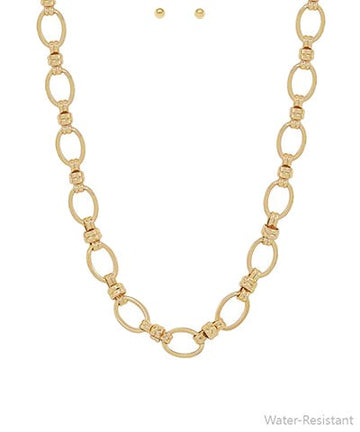 Golden Links Necklace