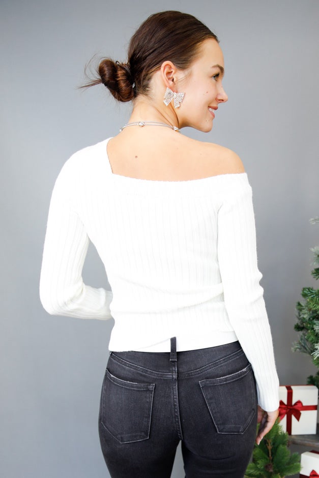 Snap to It Sweater