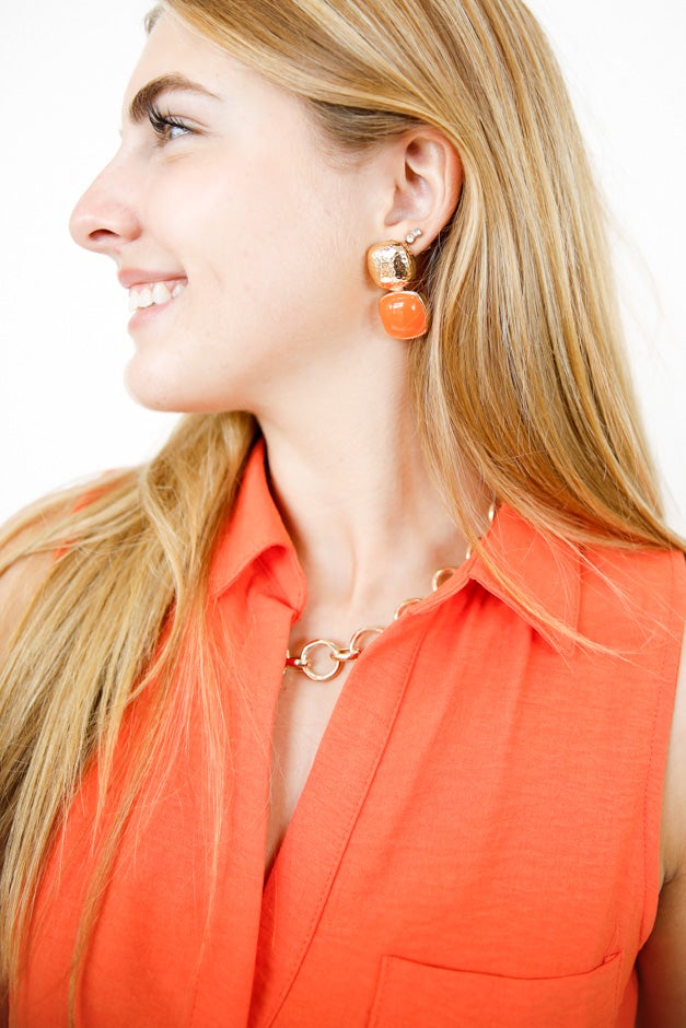 Glow Drop Earrings