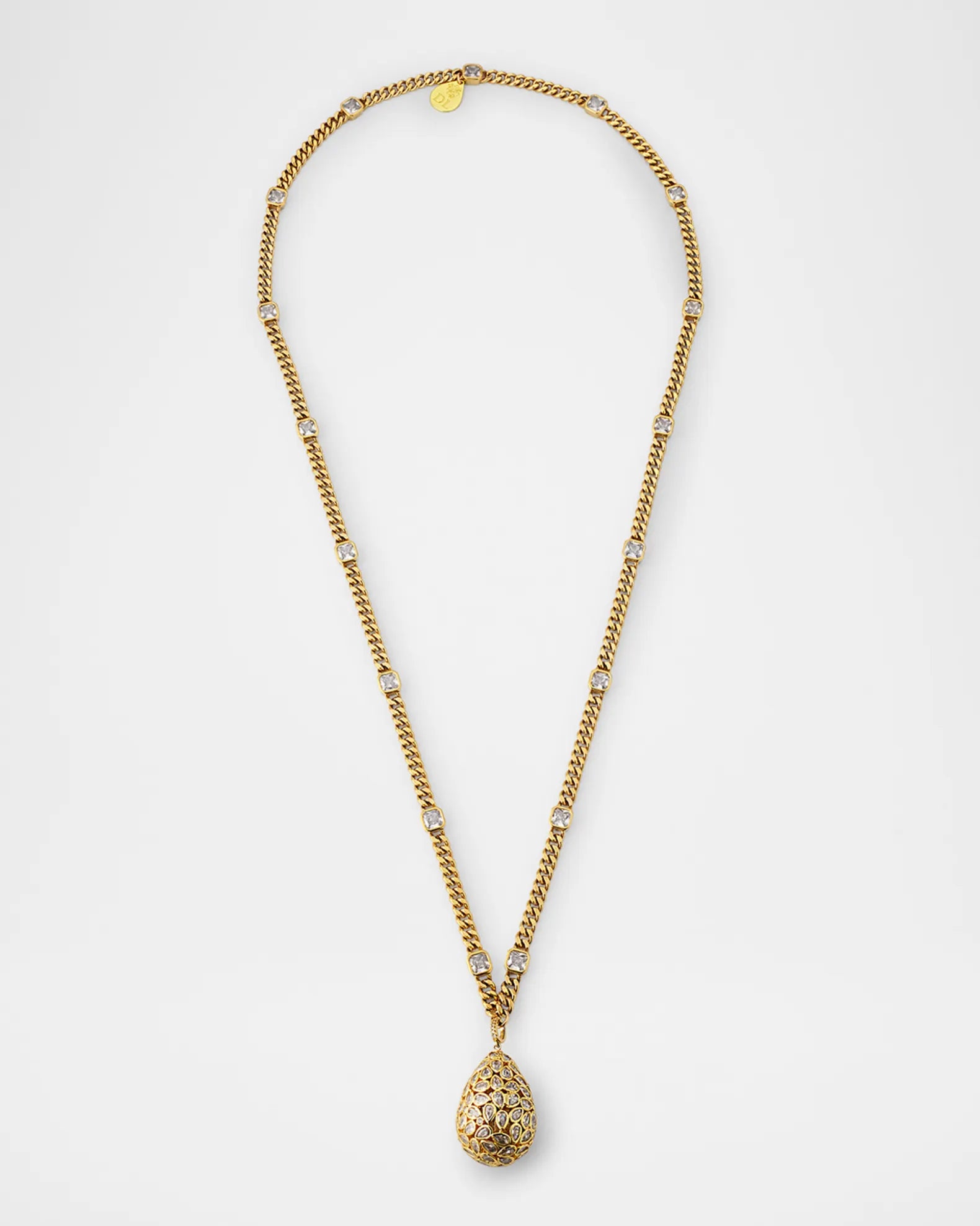 Alexandrite Station Clear Crystal Pendant Necklace